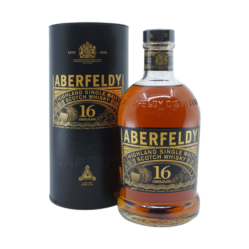 Aberfeldy 16 Year Old Highland Single Malt Scotch Whisky - ForWhiskeyLovers.com
