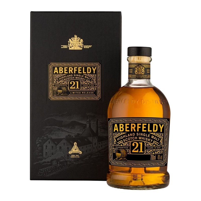 Aberfeldy 21 Year Old Highland Single Malt Scotch Whisky - ForWhiskeyLovers.com