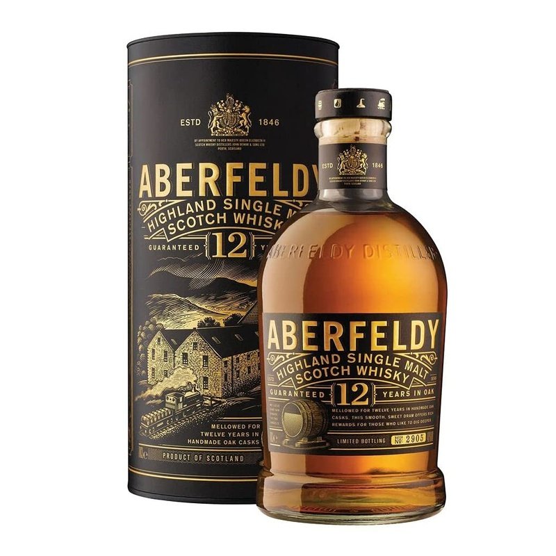 Aberfeldy Scotch Single Malt 12 Year 750ml - ForWhiskeyLovers.com