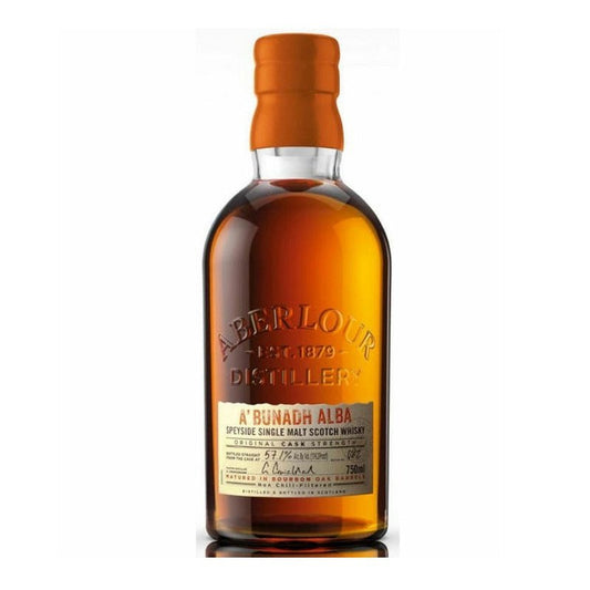 Aberlour A'Bunadh Alba Speyside Single Malt Scotch Whisky - ForWhiskeyLovers.com