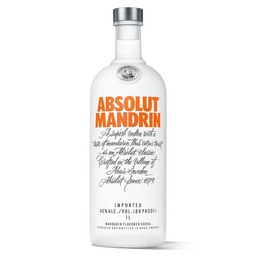 Absolut Mandrin Flavored Vodka - ForWhiskeyLovers.com