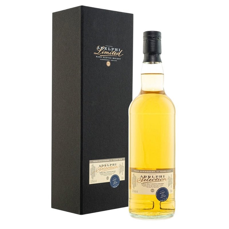 Adelphi Selection 'Springbank' 21 Year Old 1999 Single Malt Scotch Whisky - ForWhiskeyLovers.com