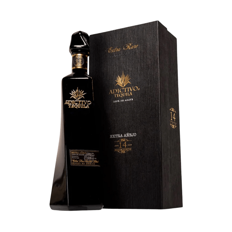 Adictivo Tequila Extra Anejo 14 Year Double Black - ForWhiskeyLovers.com