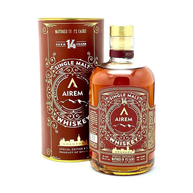Airem 14 Year Old PX Cask Matured Single Malt Whiskey - ForWhiskeyLovers.com
