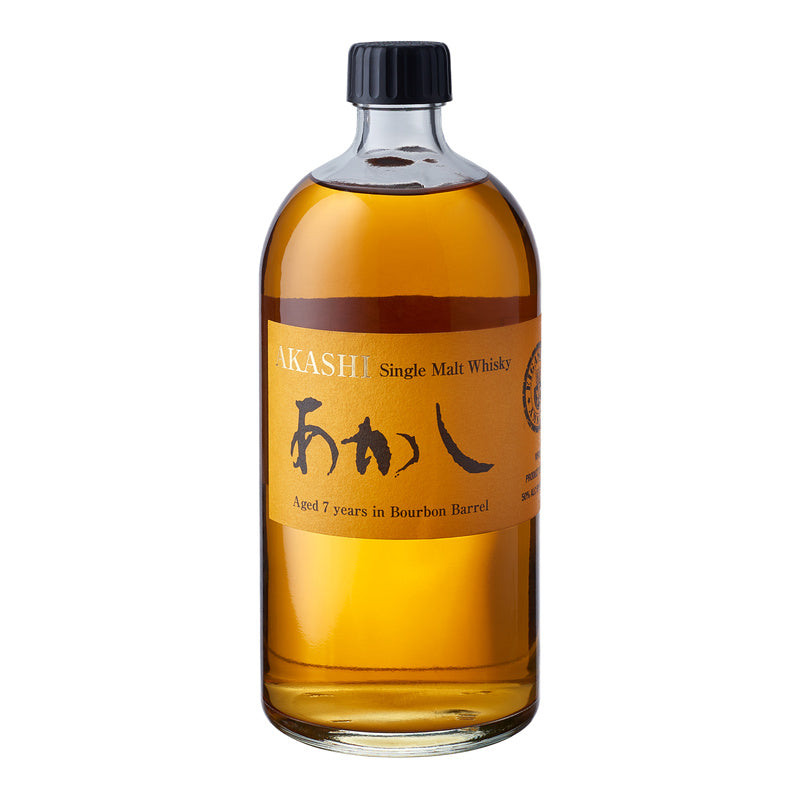 Akashi Single Malt Bourbon Barrel 7 Year 750 mL - ForWhiskeyLovers.com