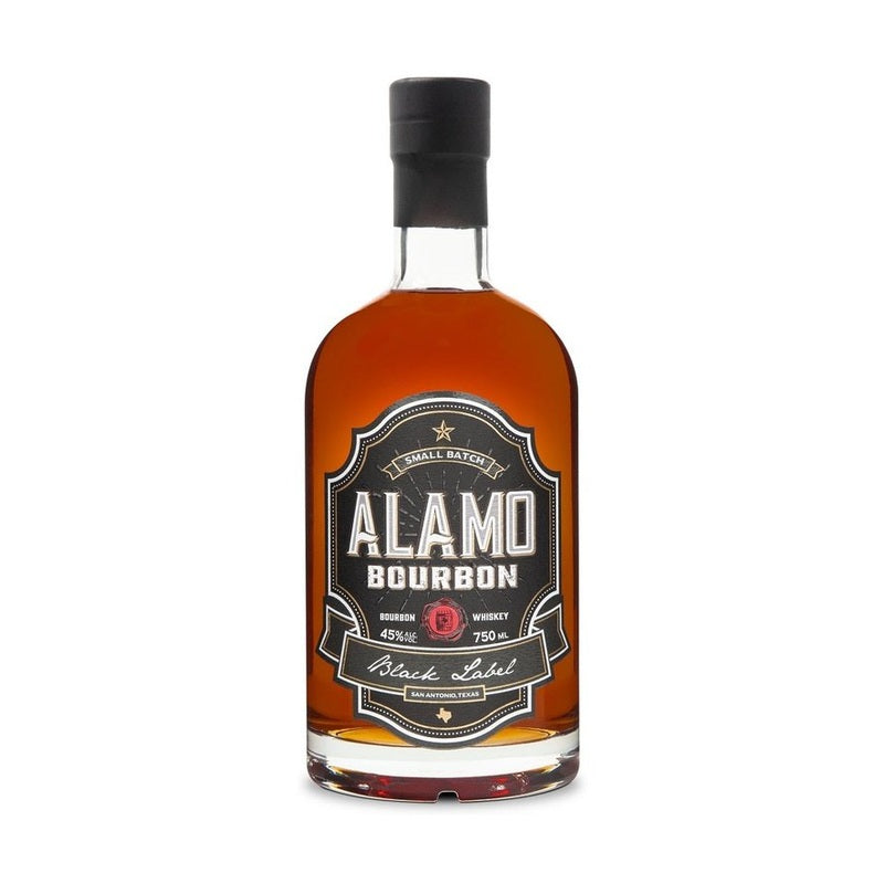 Alamo Black Label Small Batch Bourbon Whiskey - ForWhiskeyLovers.com