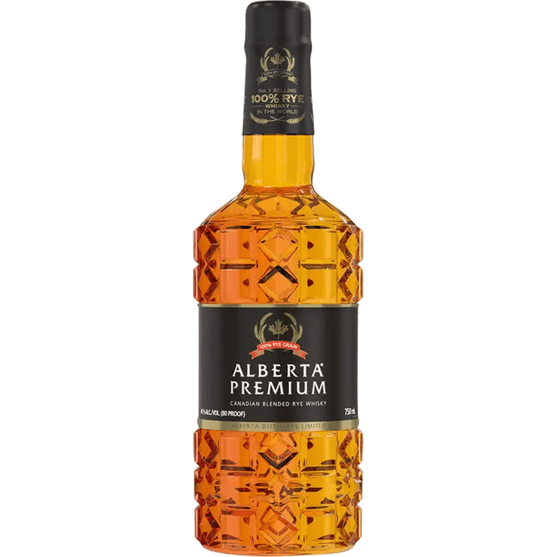 Alberta Premium Canadian Blended Rye Whisky 80 Proof - ForWhiskeyLovers.com