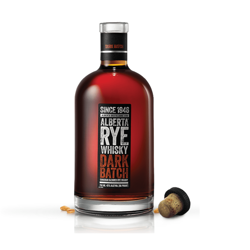 Alberta Rye Dark Batch Canadian Blended Rye Whisky - ForWhiskeyLovers.com