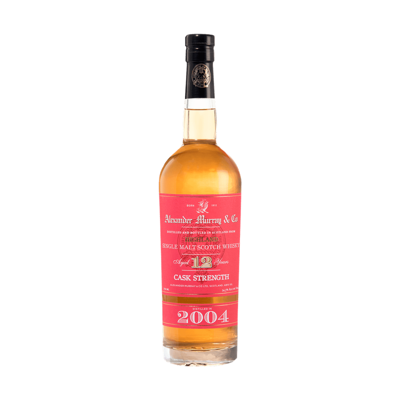 Alexander Murray 12 Year Old 2004 Cask Strength Highland Single Malt Scotch Whisky - ForWhiskeyLovers.com