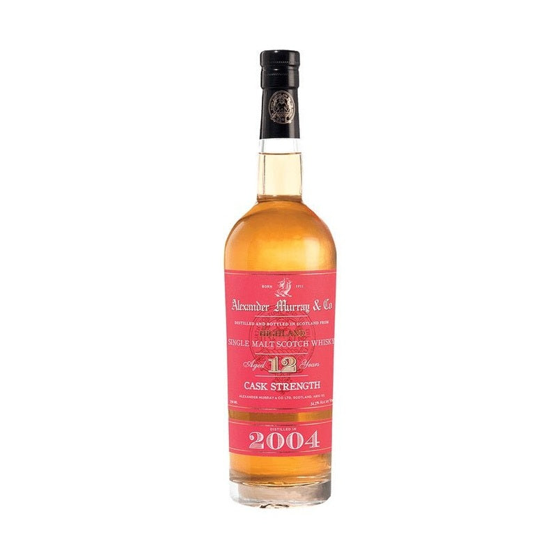 Alexander Murray 12 Year Old Cask Strength 2004 Highland Single Malt Scotch Whisky - ForWhiskeyLovers.com