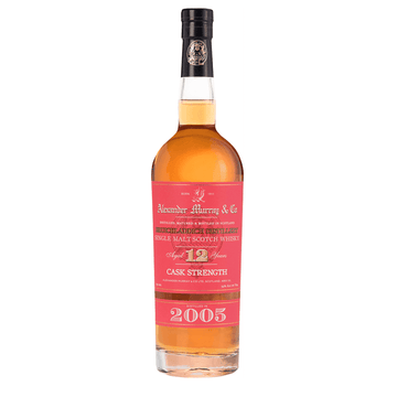 Alexander Murray Bruichladdich 12 Year Old 2005 Cask Strength Single Malt Scotch Whisky - ForWhiskeyLovers.com