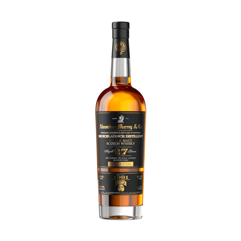 Alexander Murray Bruichladdich 27 Year Old 'Scotch Trooper' 1991 Single Cask Single Malt Scotch Whisky - ForWhiskeyLovers.com