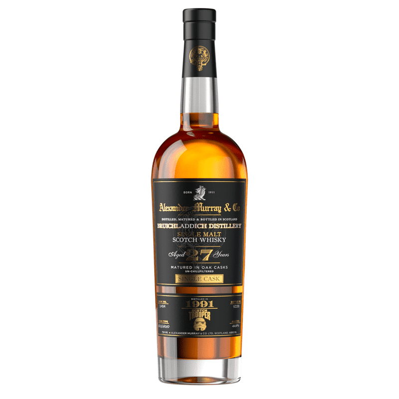 Alexander Murray Bruichladdich 27 Year Old 'Scotch Trooper' 1991 Single Cask Single Malt Scotch Whisky - ForWhiskeyLovers.com