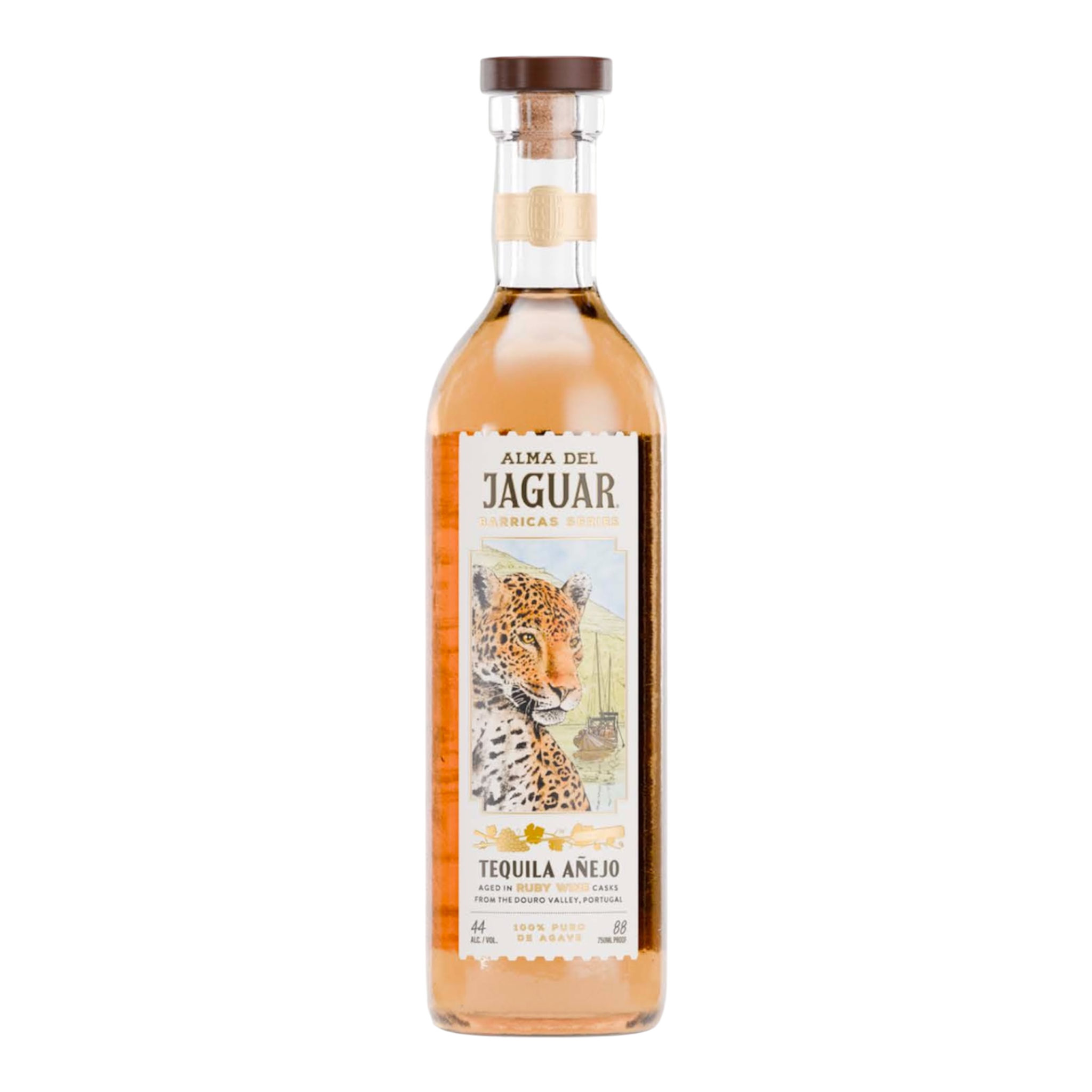 Alma del Jaguar Añejo Barricas Series Ruby Wine Cask 750 mL - ForWhiskeyLovers.com