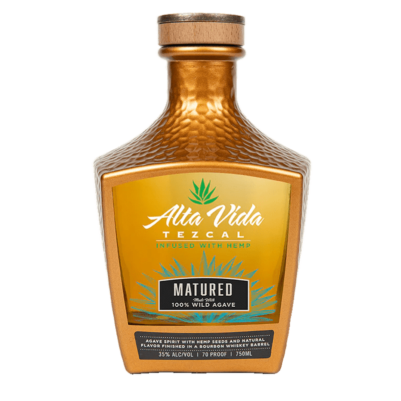 Alta Vida Matured Hemp Infused Tezcal - ForWhiskeyLovers.com