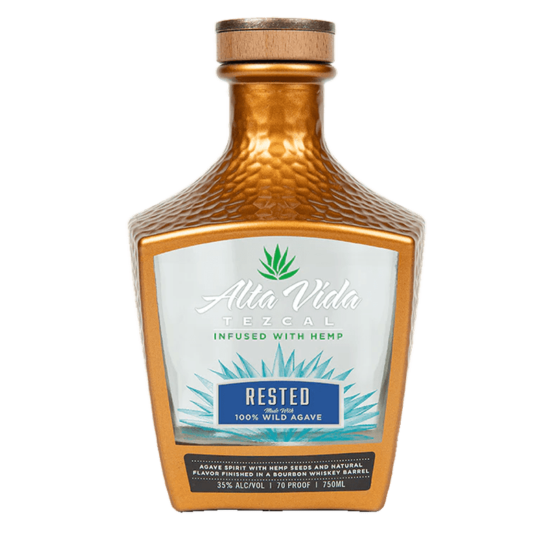 Alta Vida Rested Hemp Infused Tezcal - ForWhiskeyLovers.com