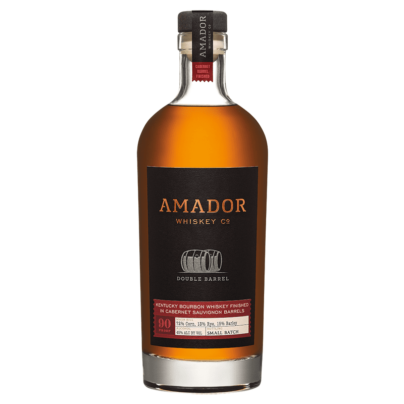 Amador Double Barrel Cabernet Sauvignon Finish Kentucky Bourbon Whiskey - ForWhiskeyLovers.com