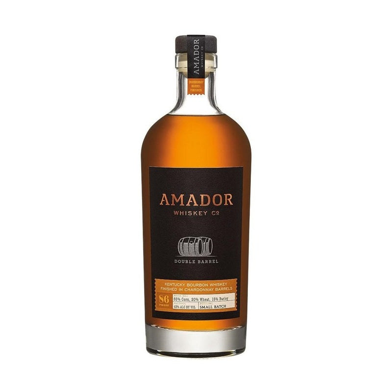 Amador Double Barrel Chardonnay Barrels Finish Kentucky Bourbon Whiskey - ForWhiskeyLovers.com