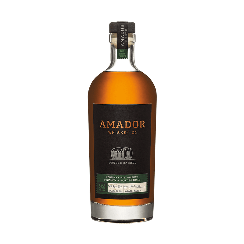 Amador Double Barrel Port Barrels Finish Kentucky Rye Whiskey - ForWhiskeyLovers.com