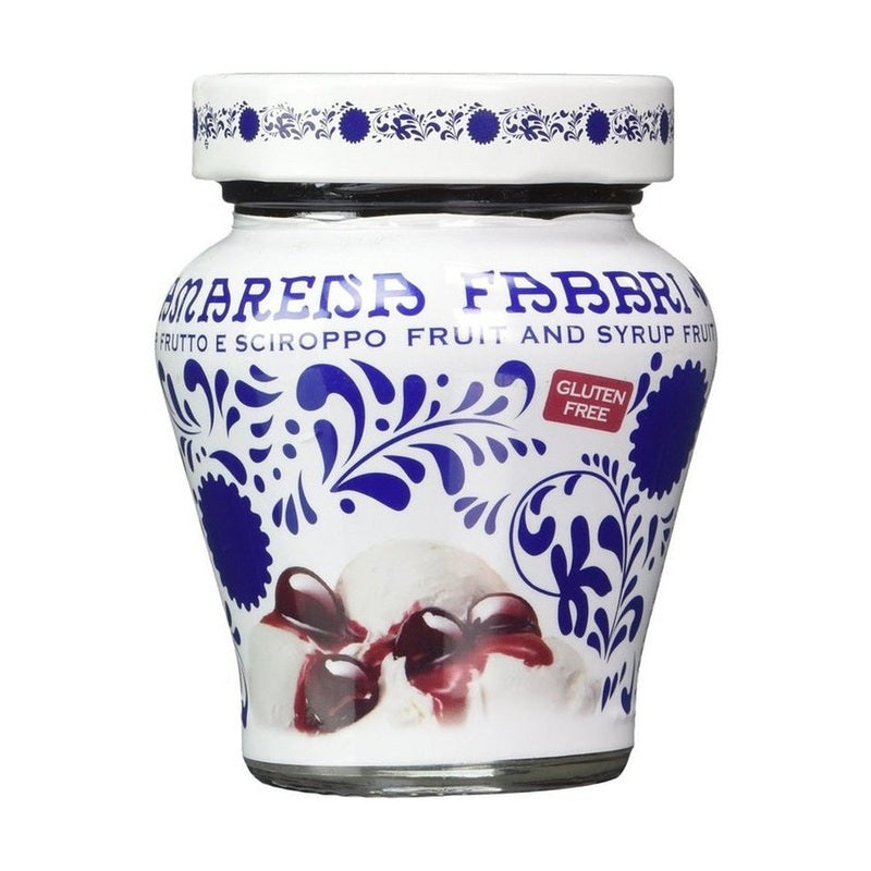 Amarena Fabbri Cherries Fruit and Syrup 8oz - ForWhiskeyLovers.com