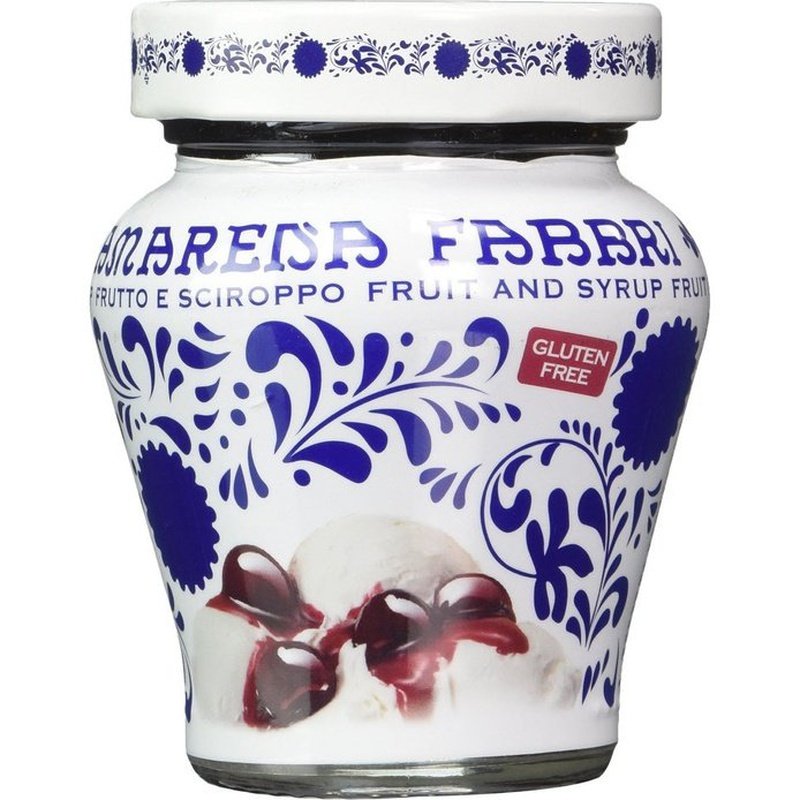 Amarena Fabbri Cherries Fruit and Syrup 8oz - ForWhiskeyLovers.com