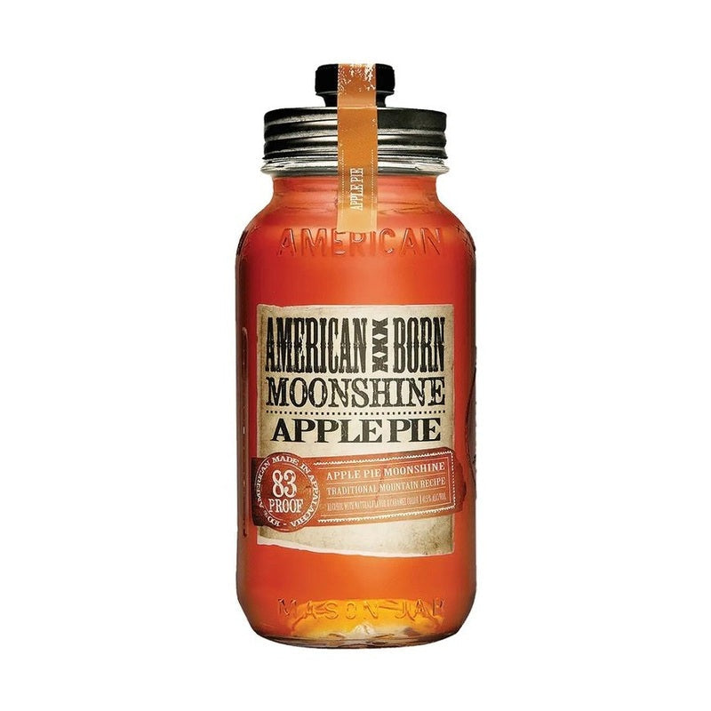 American Born Apple Pie Moonshine - ForWhiskeyLovers.com