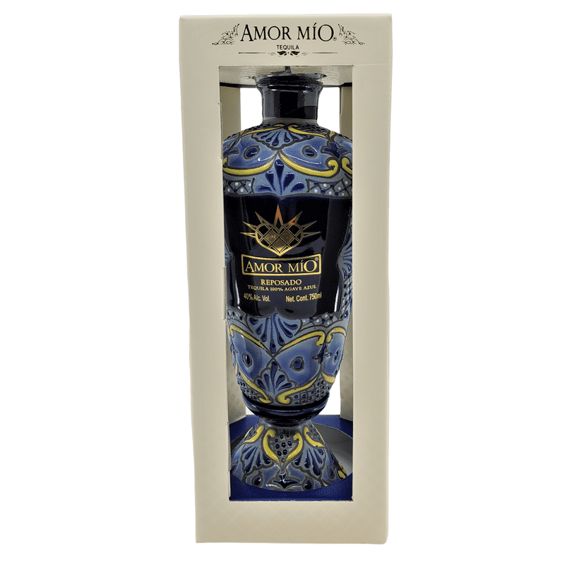 Amor Mío Collection Blue Reposado Tequila - ForWhiskeyLovers.com