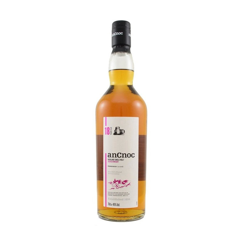 AnCnoc 18 Year Old Highland Single Malt Scotch Whisky - ForWhiskeyLovers.com