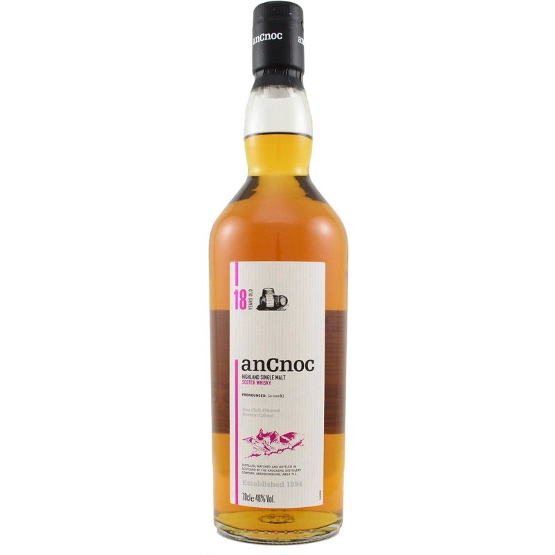AnCnoc 18 Year Old Highland Single Malt Scotch Whisky - ForWhiskeyLovers.com