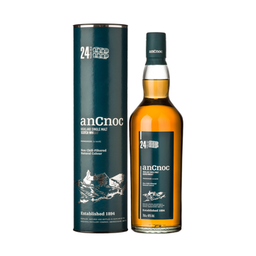 AnCnoc Single Malt Scotch 24 Year - ForWhiskeyLovers.com