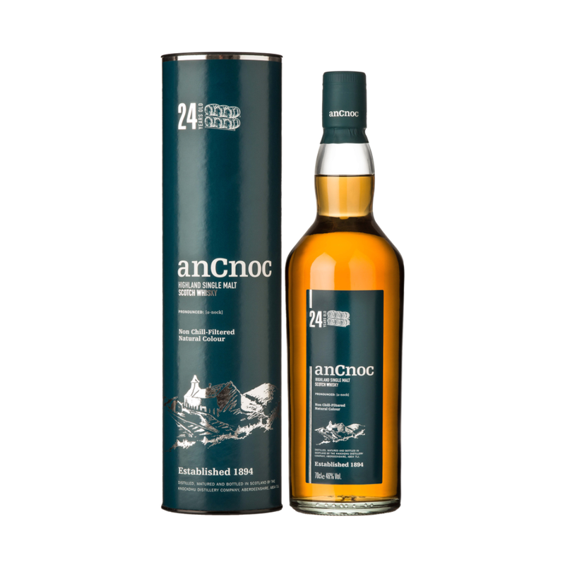 AnCnoc Single Malt Scotch 24 Year - ForWhiskeyLovers.com