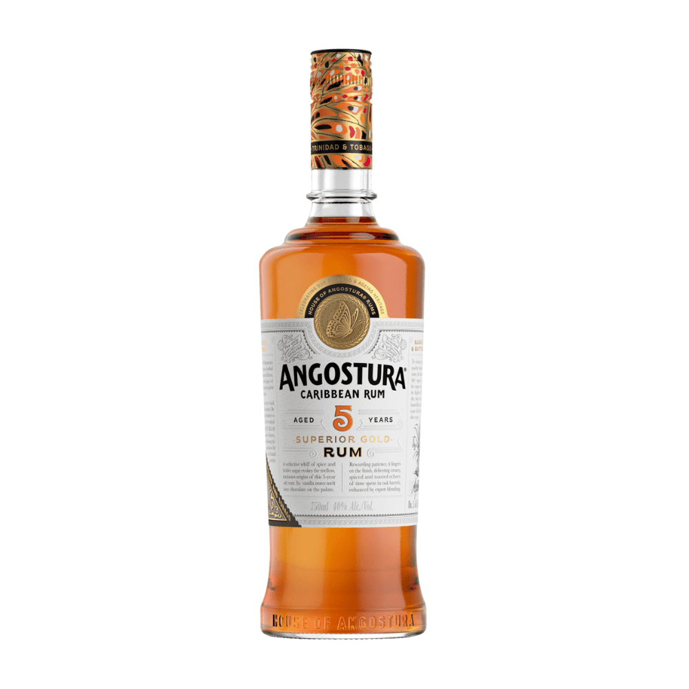 Angostura 5 Year Old Caribbean Rum - ForWhiskeyLovers.com
