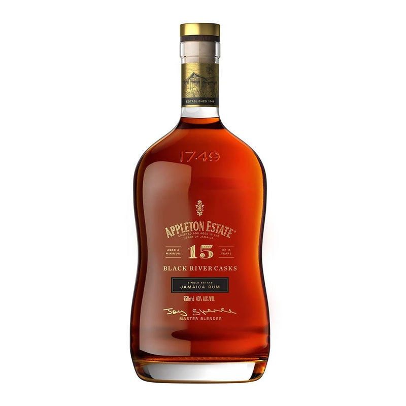 Appleton Estate 15 Year Old Black River Casks Jamaican Rum - 750 mL - ForWhiskeyLovers.com