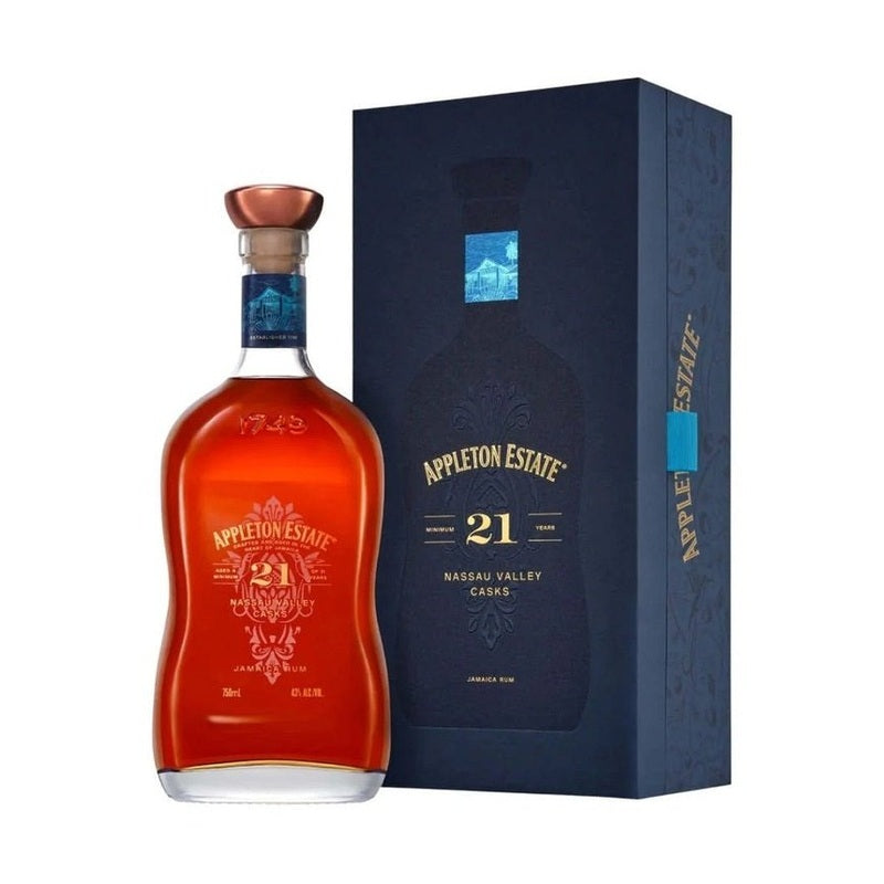 Appleton Estate 21 Year Old Nassau Valley Cask Jamaica Rum - ForWhiskeyLovers.com