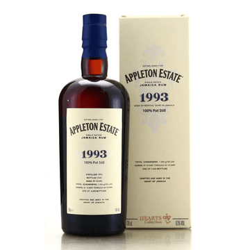 Appleton Estate 'Hearts Collection 29 Year 1993' Jamaican Pot Still Rum - ForWhiskeyLovers.com