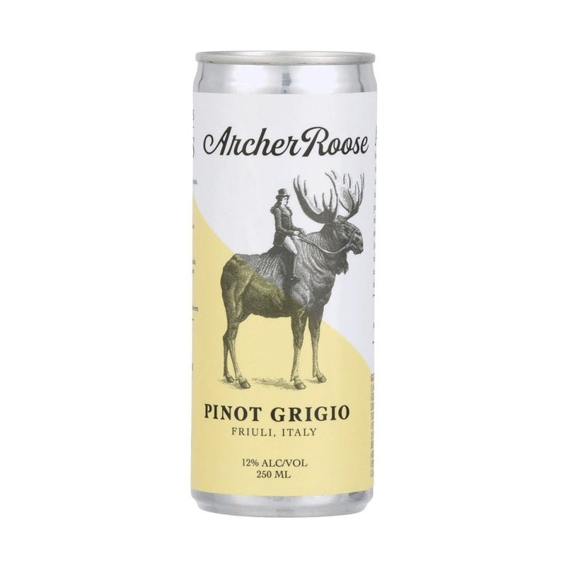 Archer Roose Pinot Grigio Canned Wine 4-Pack - ForWhiskeyLovers.com