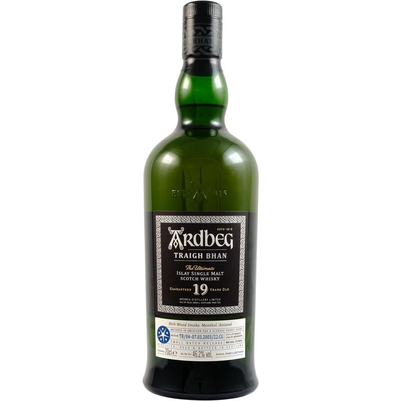 Ardbeg 'Traigh Bhan' 19 Years Old 2022 Batch No. 4 Islay Single Malt Scotch Whisky - ForWhiskeyLovers.com