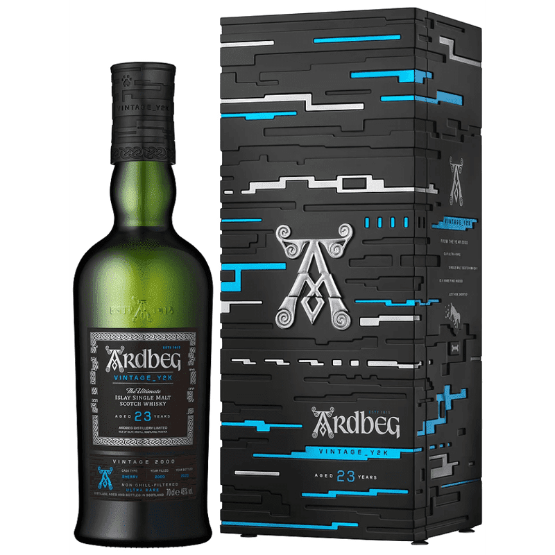 Ardbeg 'Vintage_Y2K' 23 Year Old Single Malt Scotch Whisky - ForWhiskeyLovers.com