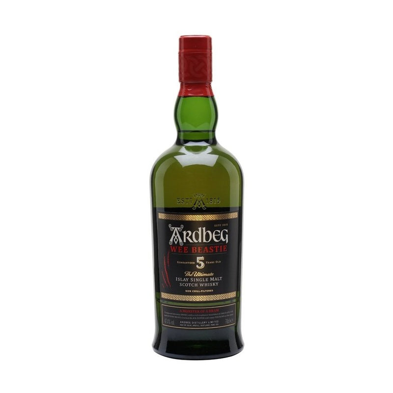 Ardbeg 'Wee Beastie' 5 Year Old Islay Single Malt Scotch Whisky - ForWhiskeyLovers.com