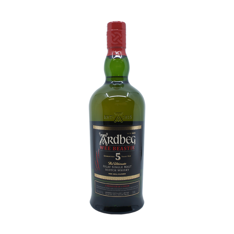 Ardbeg 'Wee Beastie' 5 Year Old Islay Single Malt Scotch Whisky - ForWhiskeyLovers.com