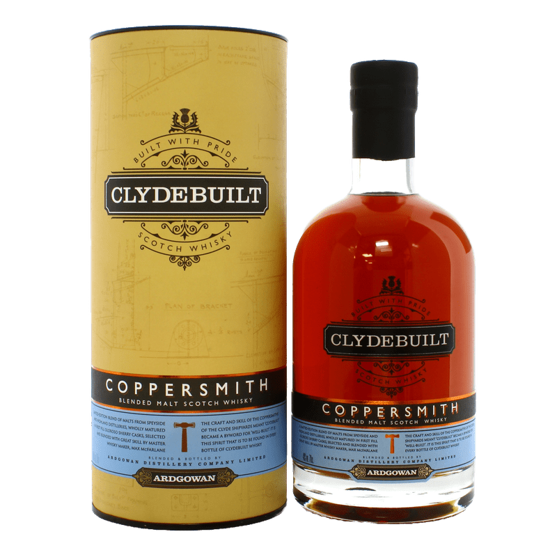 Ardgowan Clydebuilt Coppersmith Blended Malt Scotch Whisky - ForWhiskeyLovers.com