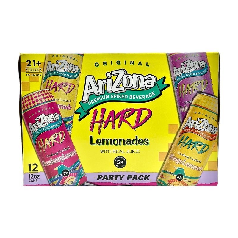 Arizona Hard Lemonade Variety Pack 12-Pack - ForWhiskeyLovers.com