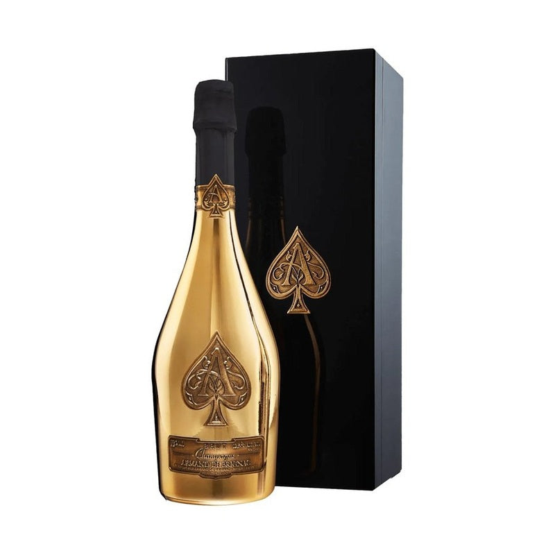 Armand de Brignac Ace of Spades Brut Gold Champagne Gift Box - ForWhiskeyLovers.com