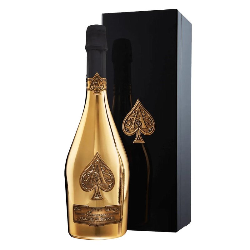 Armand de Brignac Ace of Spades Brut Gold Champagne Gift Box - ForWhiskeyLovers.com