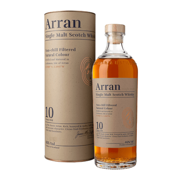 Arran 10 Year Old Single Malt 750mL - ForWhiskeyLovers.com