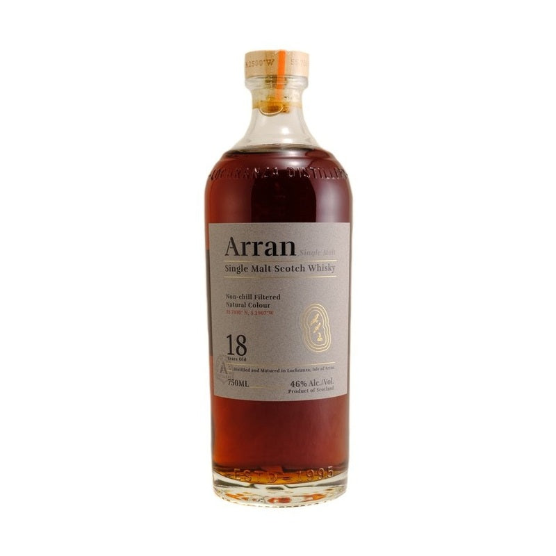 Arran 18 Year Old Single Malt Scotch Whisky - ForWhiskeyLovers.com