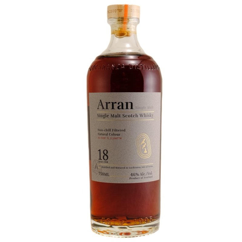 Arran 18 Year Old Single Malt Scotch Whisky - ForWhiskeyLovers.com