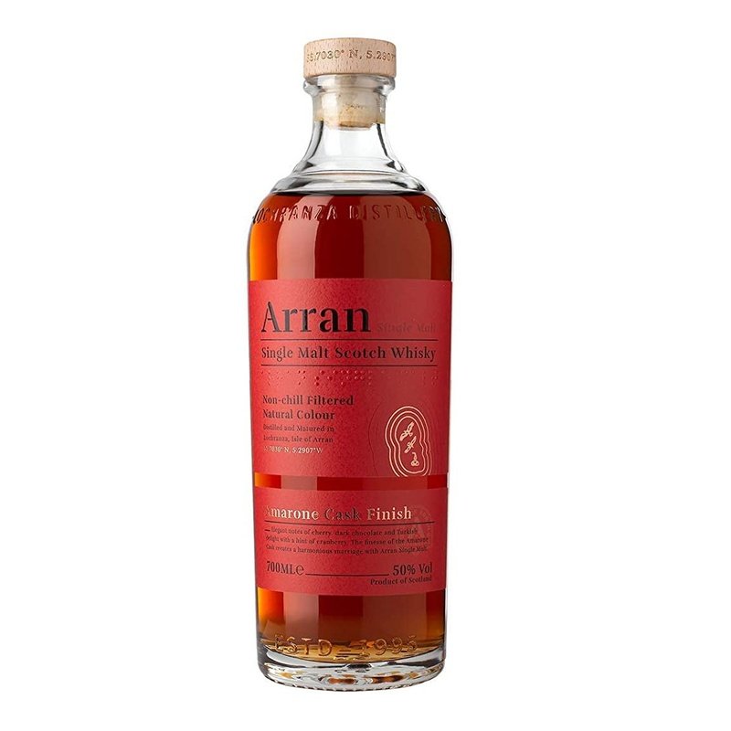 Arran Amarone Cask Finish Single Malt Scotch Whisky - ForWhiskeyLovers.com