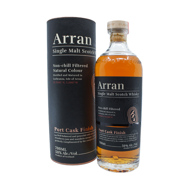 Arran Malt Scotch Single Malt Port Cask Finishes 750ml - ForWhiskeyLovers.com