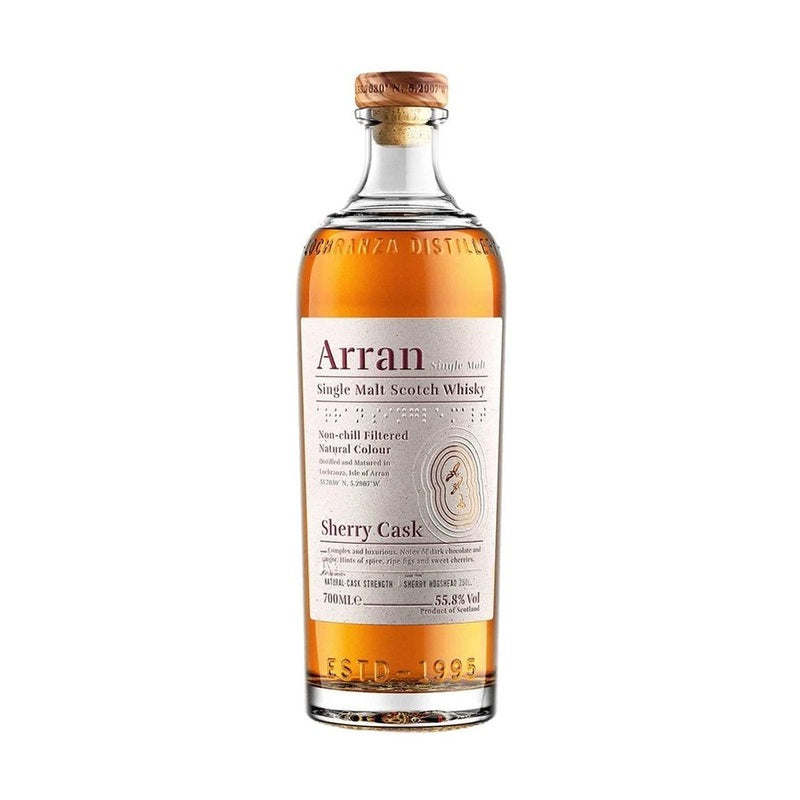 Arran Sherry Cask Single Malt Scotch Whisky - ForWhiskeyLovers.com